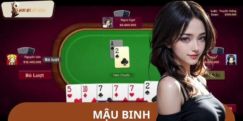 Mậu Binh là tựa game bài đổi thưởng còn được gọi là Binh Xập Xám