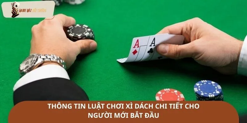 Thông tin luật chơi xì dách chi tiết cho người mới bắt đầu